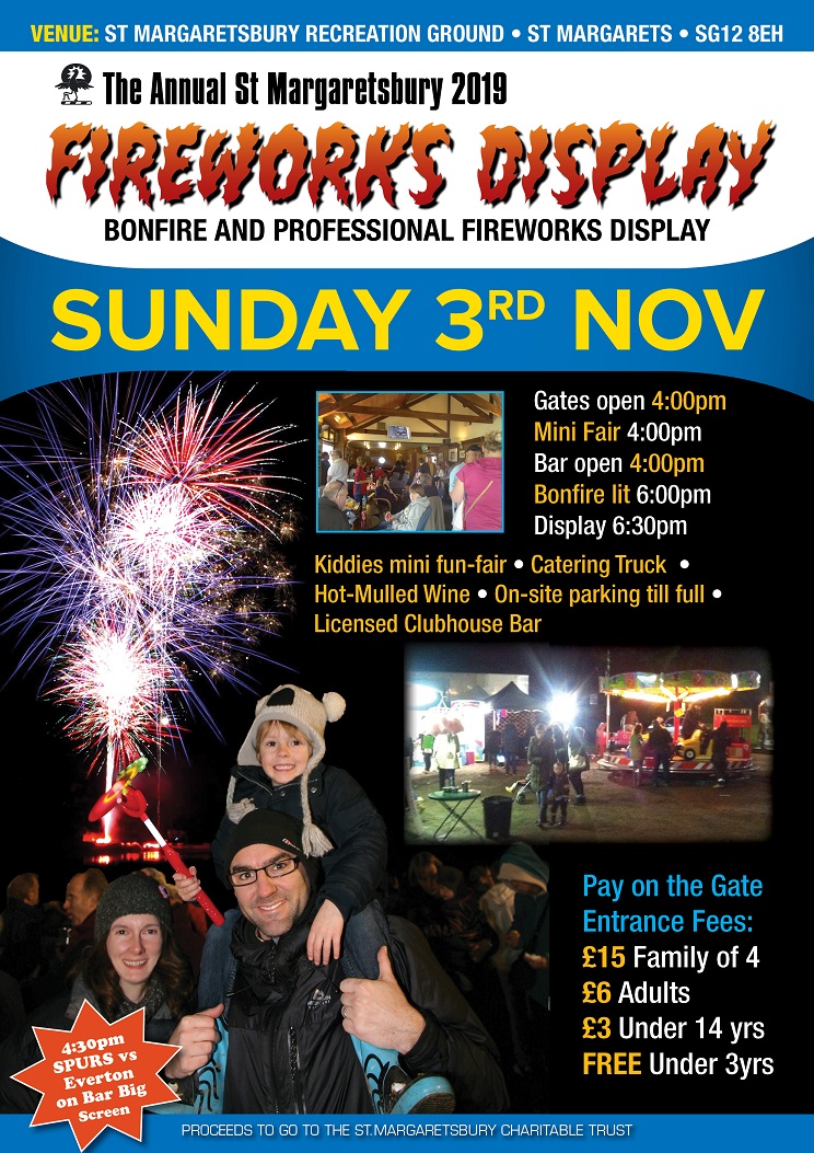 2019 Fireworks Poster